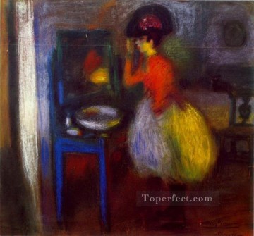 En la habitación The Lodge 1900 Pablo Picasso Pinturas al óleo